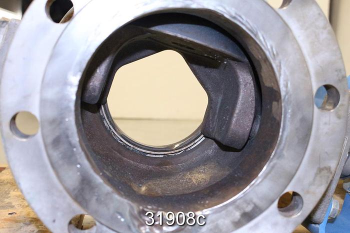 Used Neles Jamesbury R216 A06 CCJA 6" V-Ball Control Valve #31908