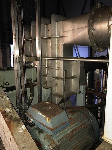 Used ANHYDRO – MVR – falling film vacuum evaporator unit