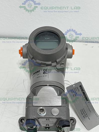 Rosemount 3051 Pressure Transmitter w/ Stainless Steel, Cord Flush Flanged Seal