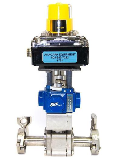 Used Intellis Network Monitor 7000 Compact H15 SR-1B2Z I/90 Actuator Ball Valve (6751
