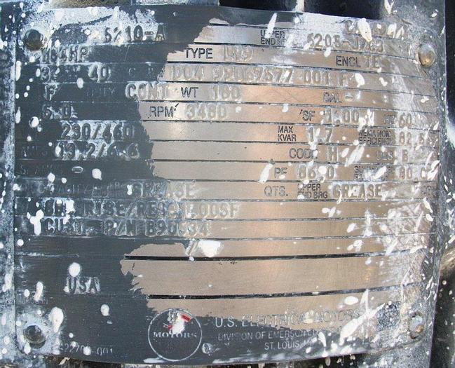 Used Tank, 300 Gallon, S/st, Jkt, Agit, 36" x 66", DB/FT, (2) #C741850