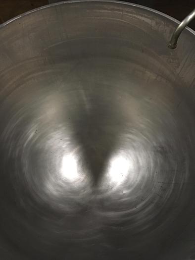 Used GROEN DH-60, 60 GAL STAINLESS STEEL TILTING NATURAL GAS STEAM KETTLE (#724)