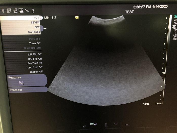 Used Siemens Acuson S1000 Ultraschallsystem mit 5 Sonden, Mitsubishi Drucker P95