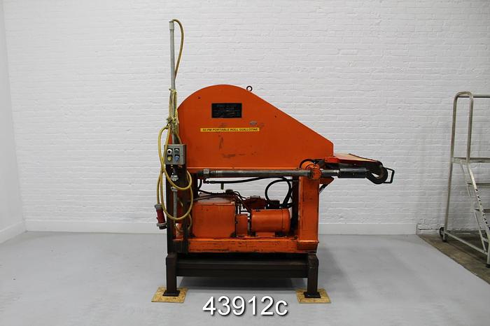 Used Industrial Research & Engineering Inc. Port-O-Cut Roll Splitter, 32" Stroke #43912