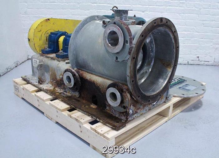 Used Beloit MR-8 Horizontal Pressure Screen with 0.016" Slots #29934