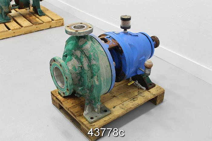 Used Goulds 3175 3x6x14 Pump, Stainless Steel Casing #43778