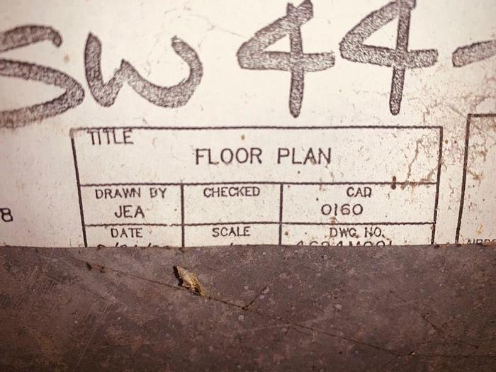 Used 57" MAXSON MODEL MS SINGLE ROTARY KNIFE SHEETER