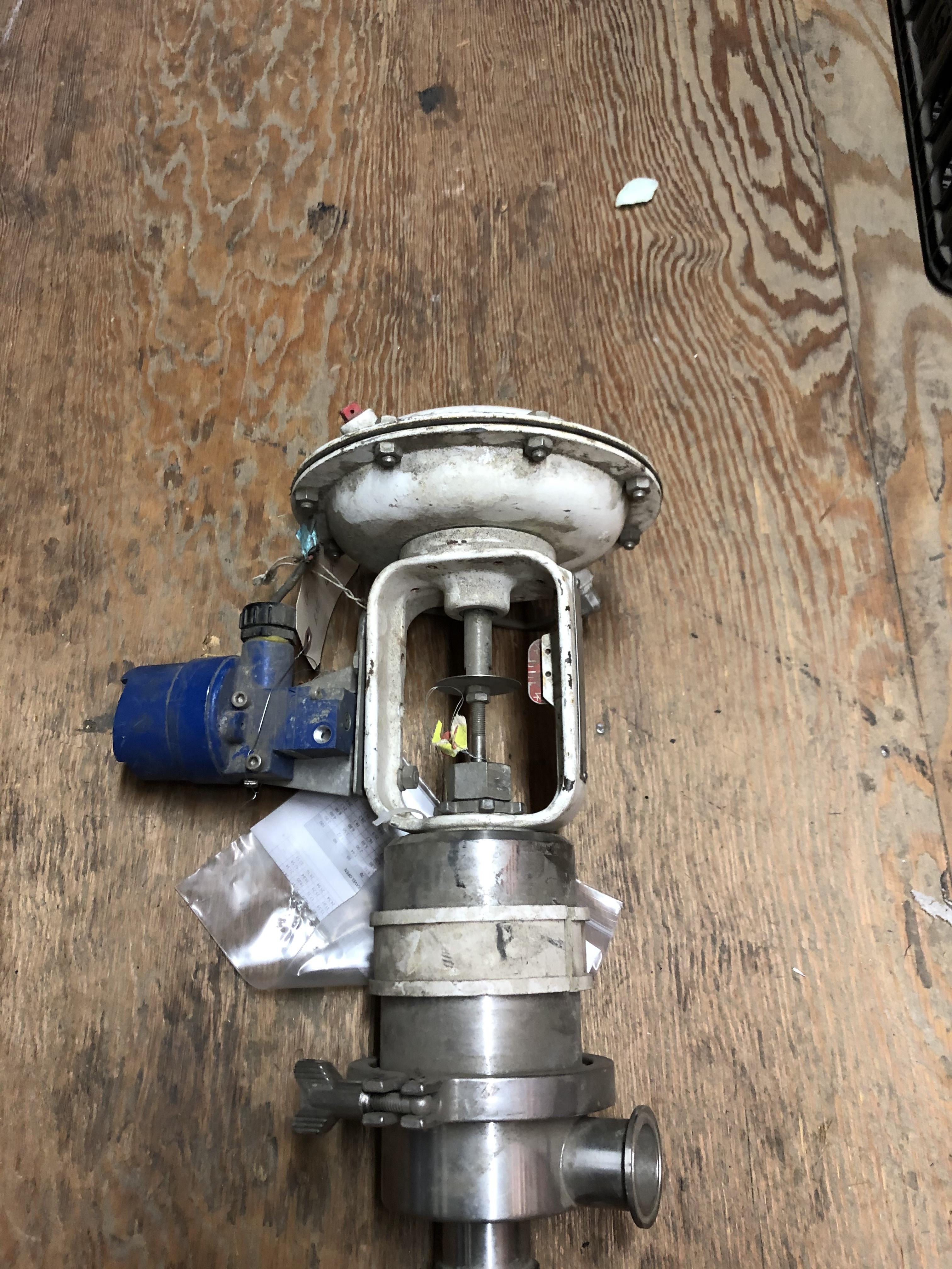 Used Fisher-Baumann Pneumatic Valve