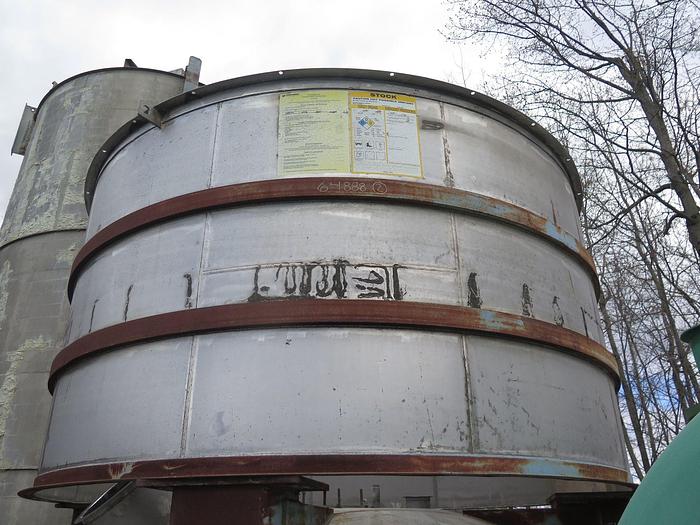 Used FIBERPREP MODEL 15 M CU HELICO PULPER 14' DIA. X 12' HIGH S/S