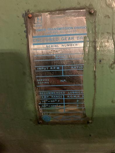 Used 48" MAREN SHREDDER WITH PINCH CONVEYOR