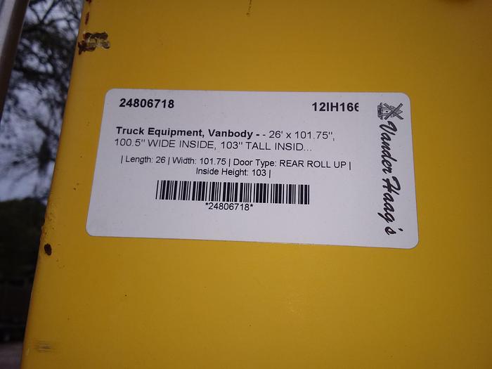 Used International Box Truck