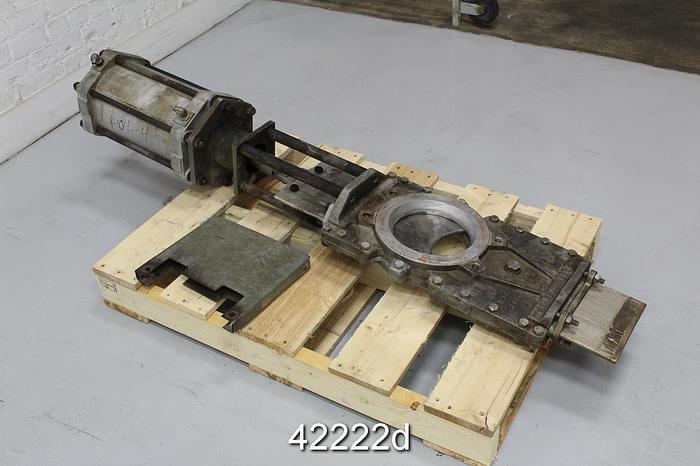 Used Stafjo 8" Air Operated Through Gate Valve #42222