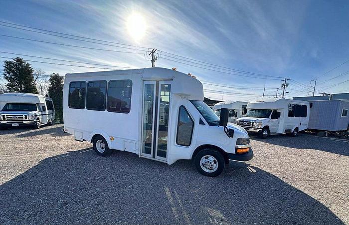Refurbished 2016 Chevrolet NON CDL 12 PASSENGER DIESEL 3500 SHUTTLE BUS