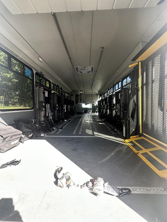 Refurbished 2019 Ford F-550 Glaval 24 / 10 Wheelchair Shuttle Bus
