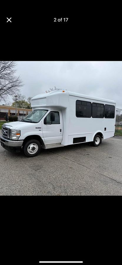 Refurbished 2015 Ford Econoline Commercial CutawayNON-CDL WHEELCHAIR SHUTTLE BUS