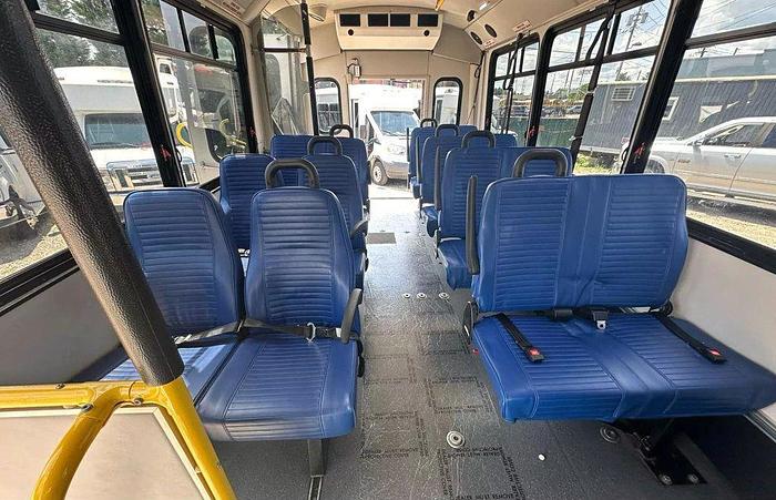 Refurbished 2017 Ford E450 NON CDL 14 / 2 WHEELCHAIR SHUTTLE BUS