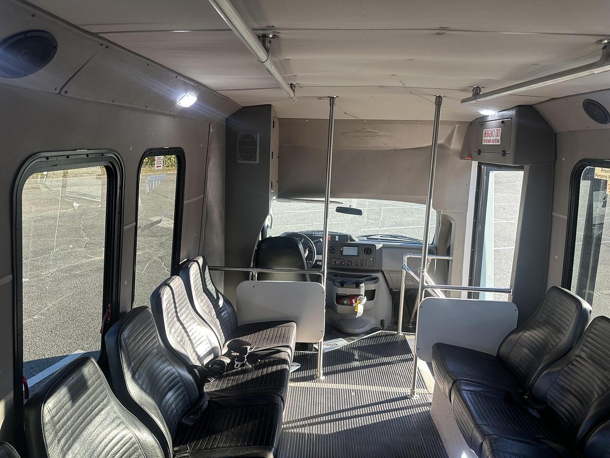 Refurbished 2018 Ford E-350 Non-CDL 13/2 Wheelchair Shuttle Bus