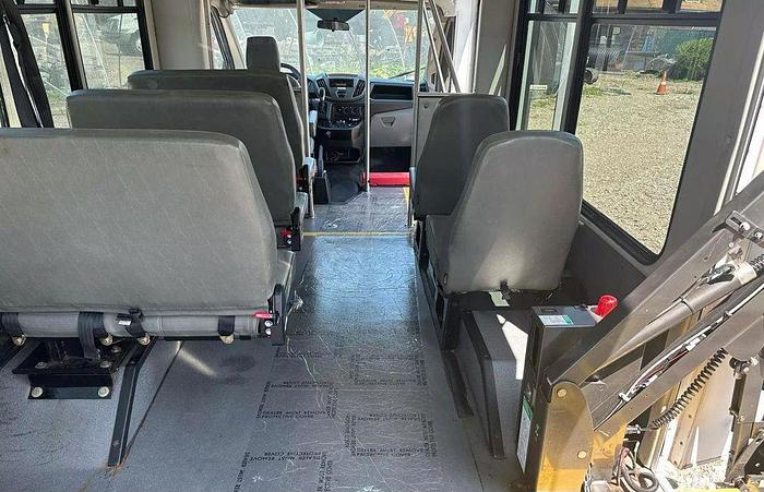 Refurbished 2017 Ford NON CDL TRANSIT T350 8/4 CNG WHEELCHAIR SHUTTLE BUS