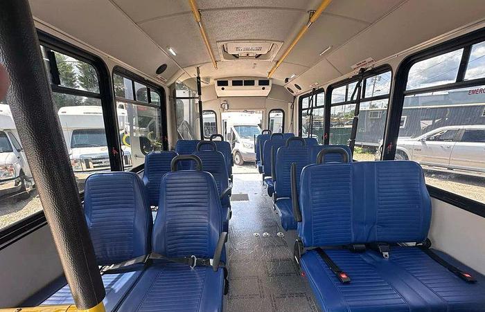 Refurbished 2017 Ford E450 NON CDL 14 / 2 WHEELCHAIR SHUTTLE BUS