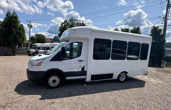 Refurbished 2017 Ford NON CDL TRANSIT T350 8/4 CNG WHEELCHAIR SHUTTLE BUS