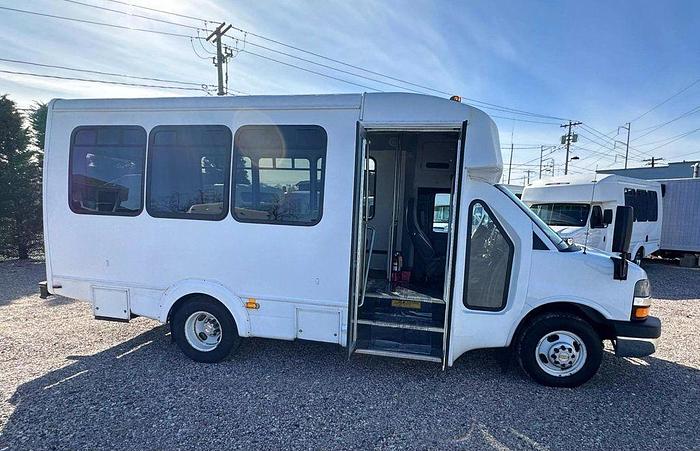 Refurbished 2016 Chevrolet NON CDL 12 PASSENGER DIESEL 3500 SHUTTLE BUS