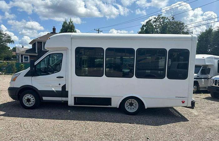 Refurbished 2017 Ford NON CDL TRANSIT T350 8/4 CNG WHEELCHAIR SHUTTLE BUS