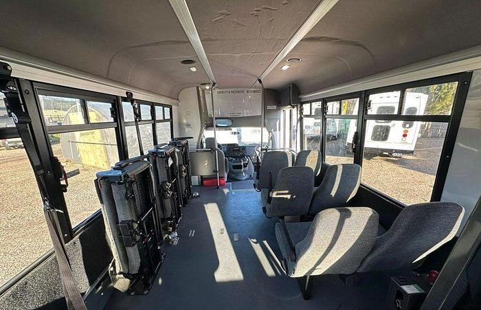 Refurbished 2016 Ford E-450 NON CDL 12/4 WHEELCHAIR SHUTTLE BUS