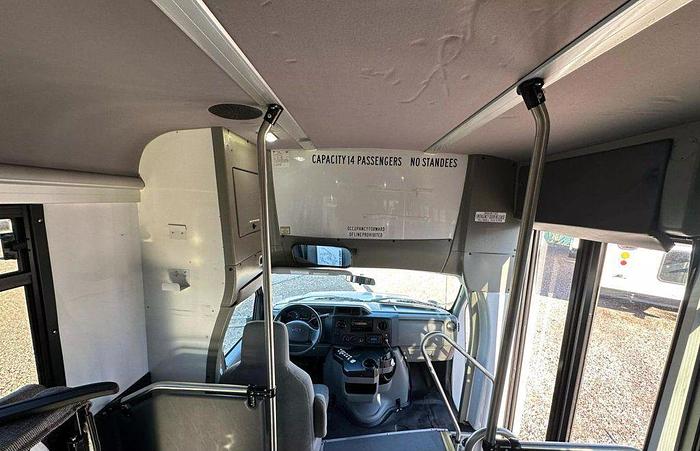 Refurbished 2016 Ford E-450 NON CDL 12/4 WHEELCHAIR SHUTTLE BUS