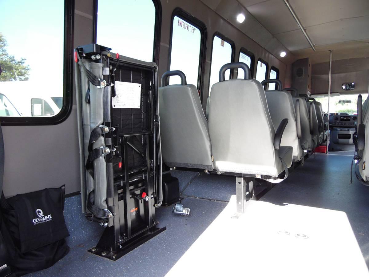 Refurbished 2019 Ford E-450 22/2 Wheelchair Shuttle Bus with 12,400 Miles