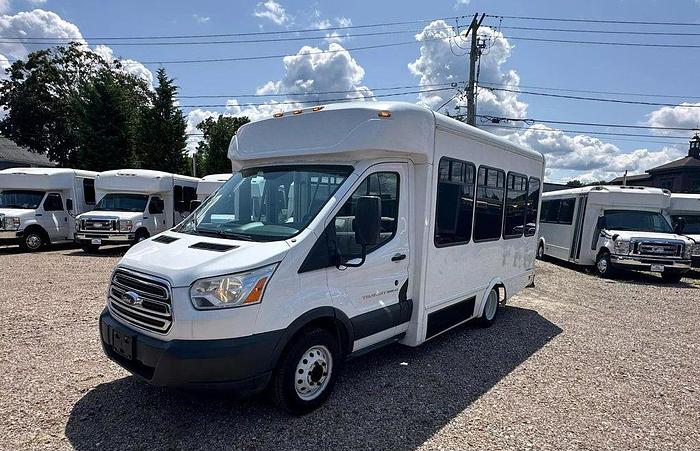 Refurbished 2017 Ford NON CDL TRANSIT T350 8/4 CNG WHEELCHAIR SHUTTLE BUS