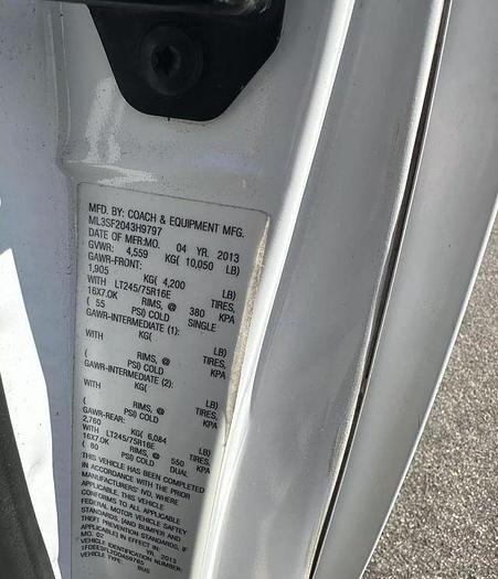 Refurbished 2013 Ford E-350 Non CDL 6/2 Wheelchair Shuttle Bus