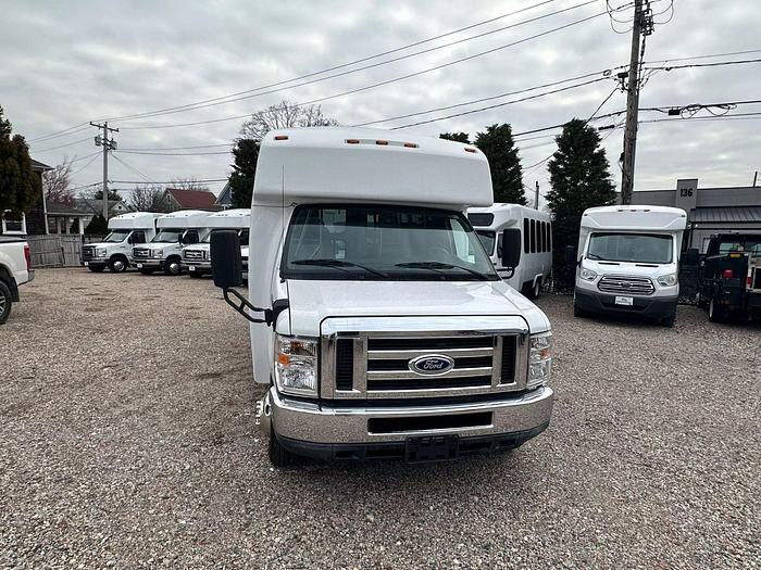 Refurbished 2015 FORD E-350 CAGED PRISION SHUTTLE BUS