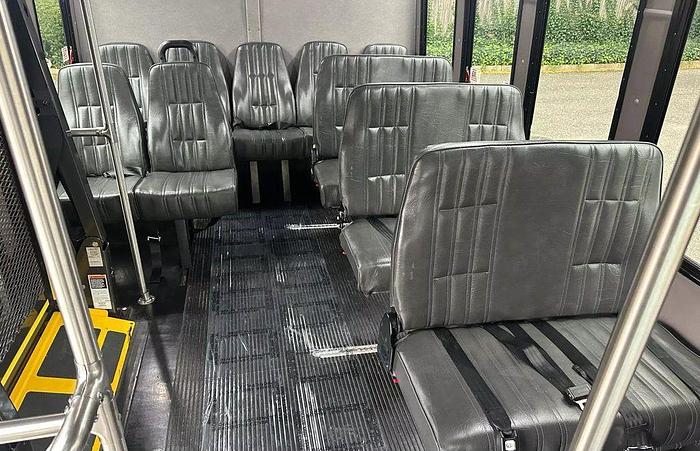 Refurbished 2021 Ford E-350 Non CDL 13/1 Wheelchair Shuttle Bus W/LUGGAGE