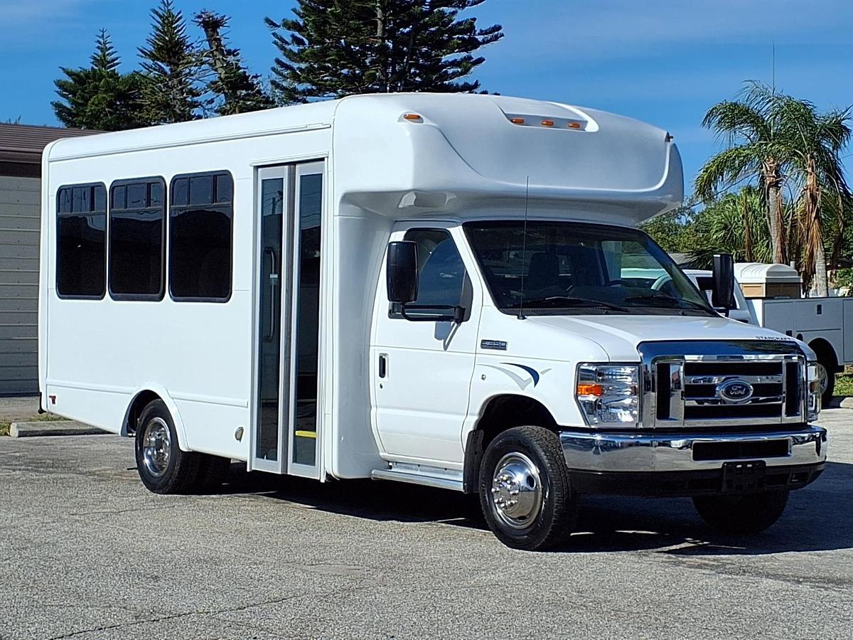Refurbished 2017 Ford E-350 Passenger Shuttle Bus