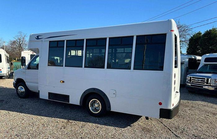 Refurbished 2016 Ford E-450 NON CDL 12/4 WHEELCHAIR SHUTTLE BUS