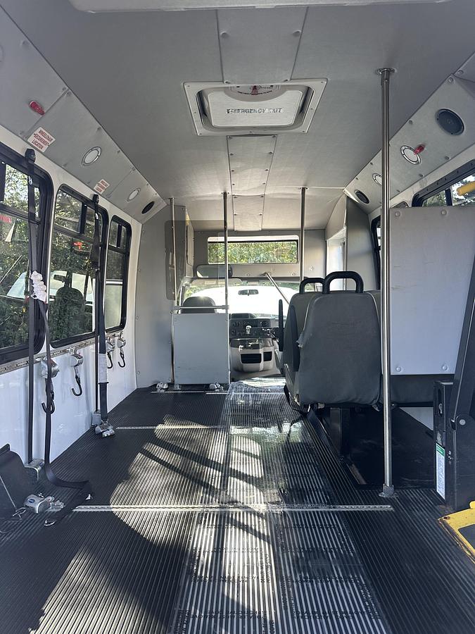 Refurbished 2016 Ford E-350 Non CDL Wheelchair Shuttle Bus