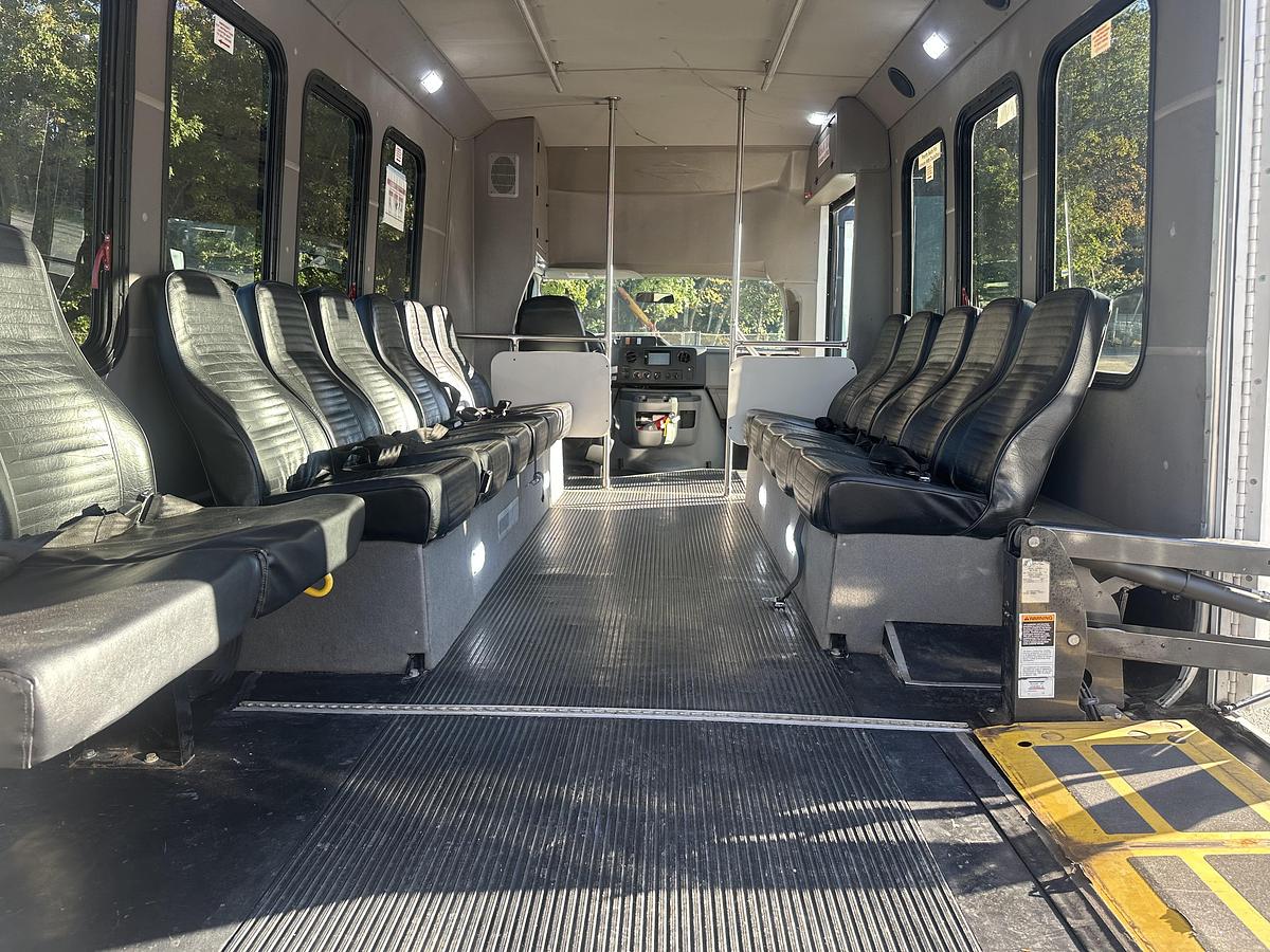 Refurbished 2018 Ford E-350 Non-CDL 13/2 Wheelchair Shuttle Bus