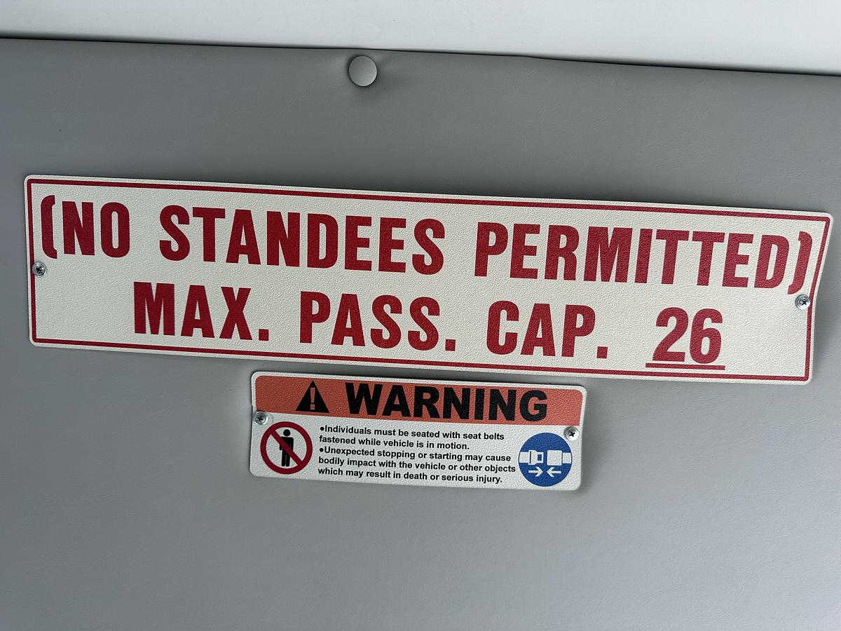 Used 2015 Ford F550 25 Passenger 2 Wheelchair Shuttle Bus