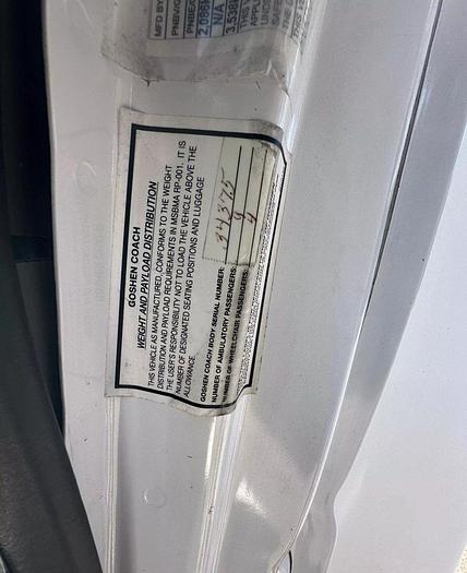 Used 2015 Ford E-350 Non CDL 8/4 Wheelchair Shuttle Bus