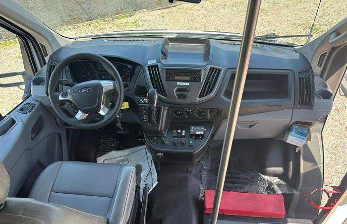 Refurbished 2017 Ford NON CDL TRANSIT T350 8/4 CNG WHEELCHAIR SHUTTLE BUS