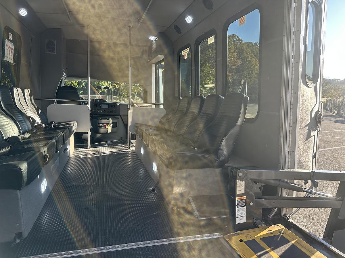 Refurbished 2018 Ford E-350 Non-CDL 13/2 Wheelchair Shuttle Bus