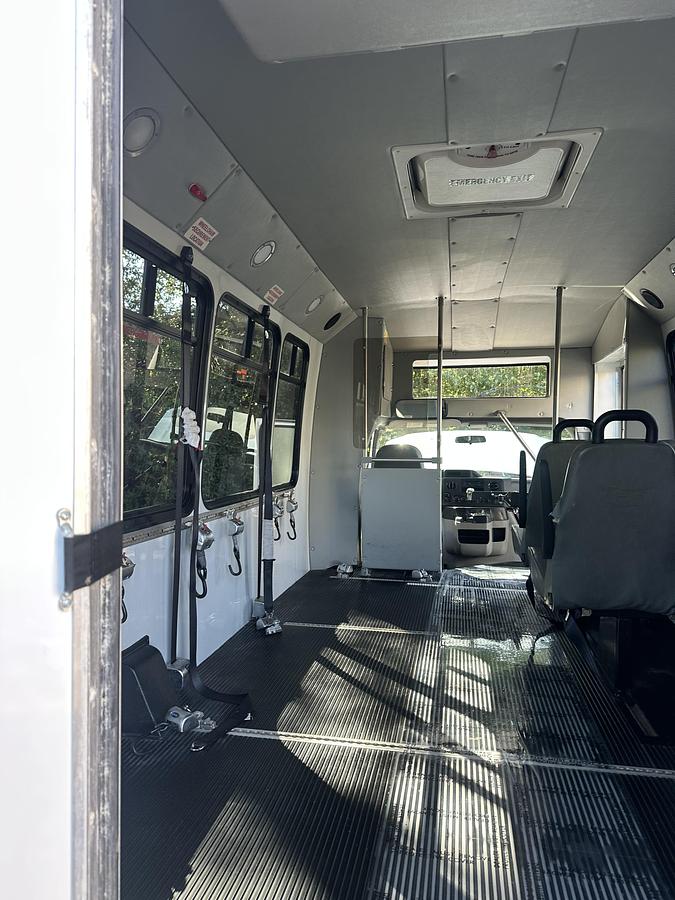 Refurbished 2016 Ford E-350 Non CDL Wheelchair Shuttle Bus