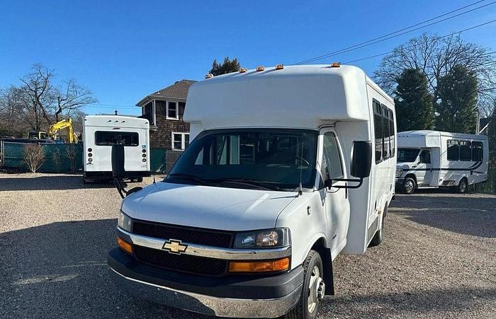 Refurbished 2016 Chevrolet NON CDL 12 PASSENGER DIESEL 3500 SHUTTLE BUS