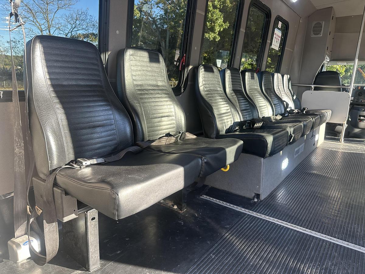 Refurbished 2018 Ford E-350 Non-CDL 13/2 Wheelchair Shuttle Bus