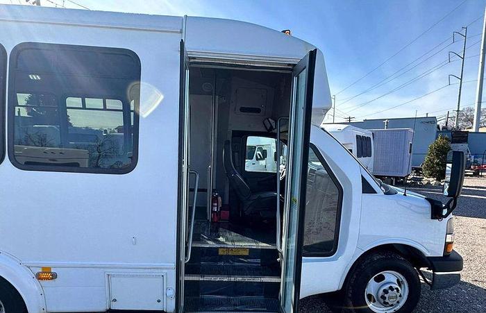 Refurbished 2016 Chevrolet NON CDL 12 PASSENGER DIESEL 3500 SHUTTLE BUS