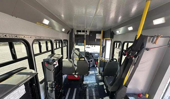 Refurbished 2013 Ford E-350 Non CDL 6/2 Wheelchair Shuttle Bus