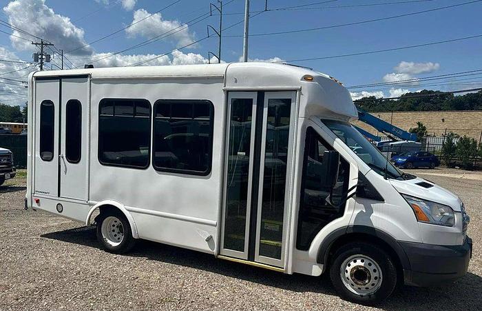 Refurbished 2017 Ford NON CDL TRANSIT T350 8/4 CNG WHEELCHAIR SHUTTLE BUS