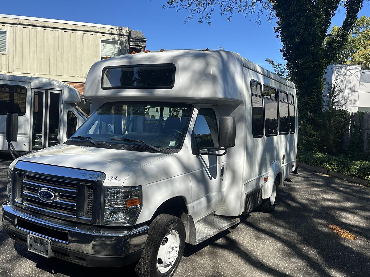 Refurbished 2016 Ford E-350 Non CDL Wheelchair Shuttle Bus