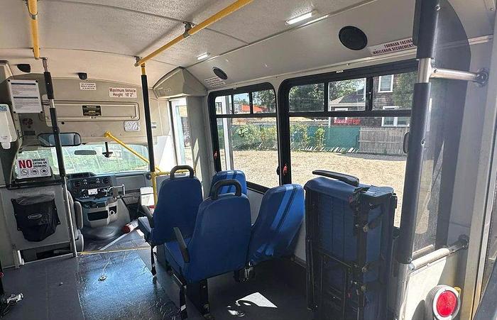 Refurbished 2017 Ford E450 NON CDL 14 / 2 WHEELCHAIR SHUTTLE BUS