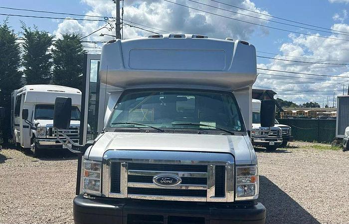 Refurbished 2017 Ford E450 NON CDL 14 / 2 WHEELCHAIR SHUTTLE BUS